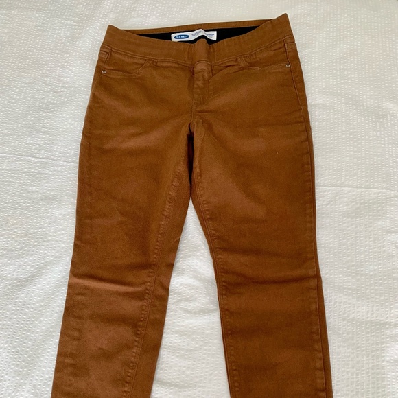 Old Navy Mid-Rise rockstar Super Skinny Pop-Color Cut Off Jeggings for Women - Picture 1 of 5